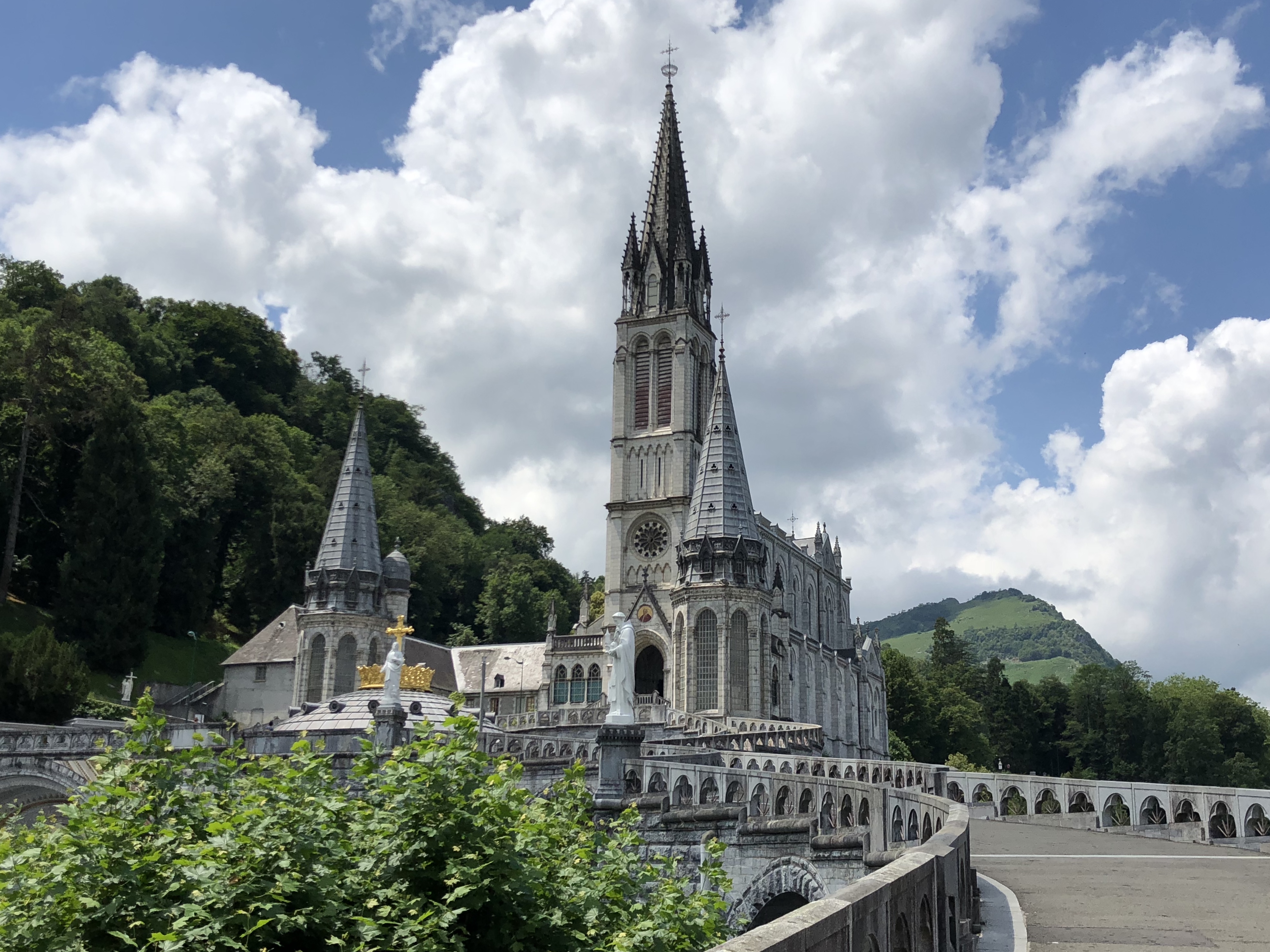 Good Lord I’m in Lourdes!